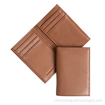 Vertical Bi-fold Wallet